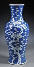 Hawthornpattern Blue and White Vase