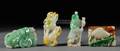 Four Carved Jade Items