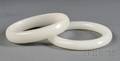 Two White Jade Bracelets