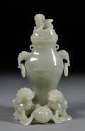 Jade Covered Vase