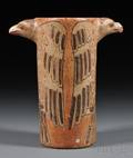 Polychrome Effigy Vessel
