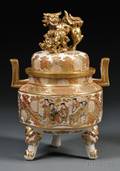 Satsuma Incense Burner and Cover