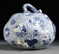 Blue and White Shonsui Gourd