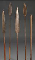 Five African Spears
