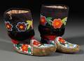Cree Floral Beaded Moccasins