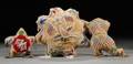 Three Northeast Beaded Cloth Whimseys