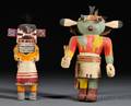 Two Hopi Carved Wood Kachinas