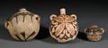 Three Southwest Pottery Canteens