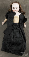 Bisque head and shoulder doll
