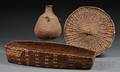 Three American Indian Basketry Items