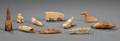 Ten Eskimo Ivory Charms