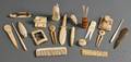 Miscellaneous Group of Ivory Items