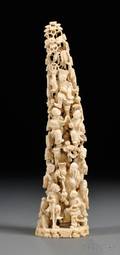 Ivory Tusk Carving