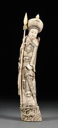 Large Ivory Carving