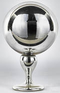 Mercury glass globe