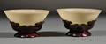 Pair of Jade Bowls