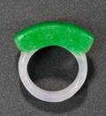 Jade Saddle Ring