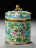 Cloisonne Covered Jar