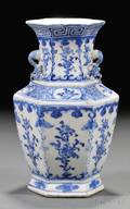 Blue and White Vase