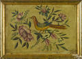 Continental oil on canvas folk painting early 19th c