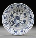 Blue and White Plate