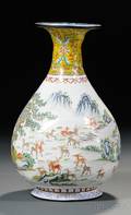 Peking Enamel Vase