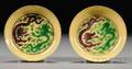 Pair of Dragon Dishes