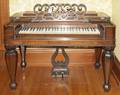 Rosewood spinet piano
