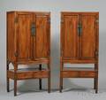 Pair of Camphorwood Cabinets