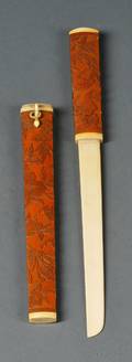 Bamboo and Ivory Knife