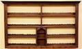 19th C Welch Oak Hanging Plate Rack