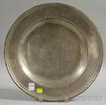 English Pewter Charger