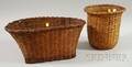 Two Woven Splint Baskets