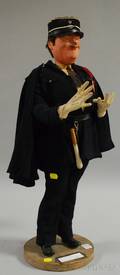 Standing French Gendarme Character Doll