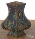 Chinese cloisonn vase