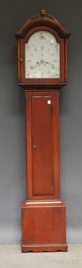 Country Federal Maple Tall Case Clock