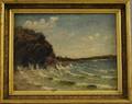 American School 19th20th Century Rocky Coastal View