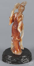 Chinese carved carnelian Quanyin