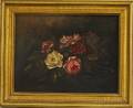 American School 19th20th Century Still Life with Roses