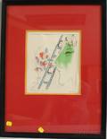 Marc Chagall FrenchRussian 18871985 LEchelle