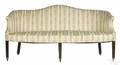 George III mahogany sofa late 18th c