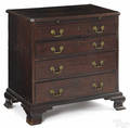 George III mahogany bachelors chest ca 1765