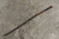 Carved and painted riding crop