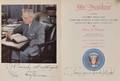 Truman Harry 18841972 Presentation Copy