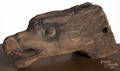 Contemporary carved eagle masthead
