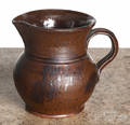 Pennsylvania redware cream pitcher