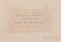 Garfield James 18311881 His Copy