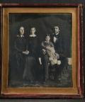 Oversized Half Plate Daguerreotype Portrait of a Family