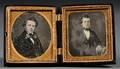 Two Sixth Plate Daguerreotype Portraits of Young Men