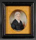 Portrait Miniature of Mary Wanton Saltonstall Coit